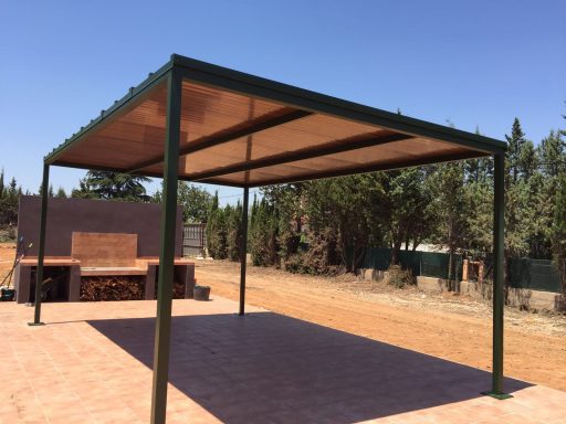 panel teja 40mm color madera debajo