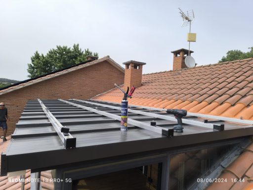 panel 3 grecas gris pizarra 40mm